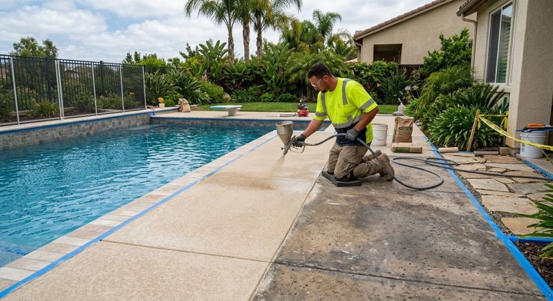 Pool Area Resurfacing Service