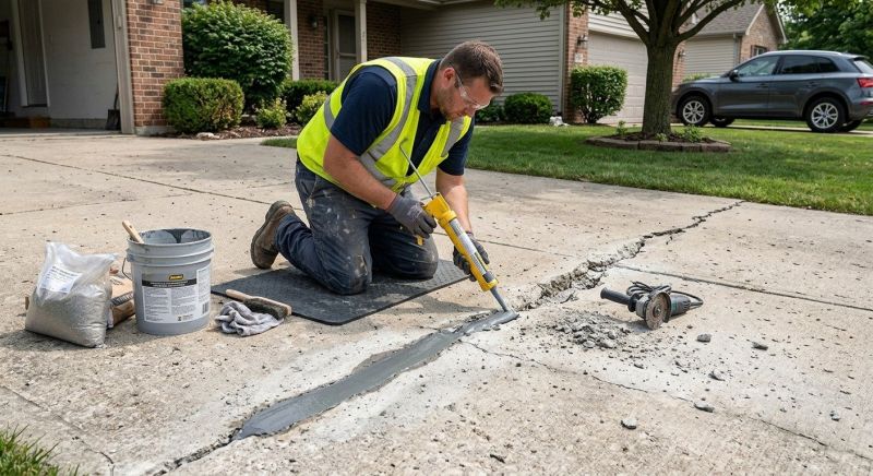 Concrete Caulking Service in Des Moines, IA