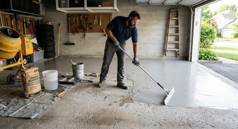 Concrete Floor Resurfacing in Corpus Christi, TX
