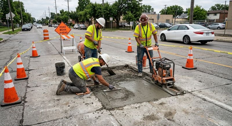 Concrete Pavement Repair in Corpus Christi, TX