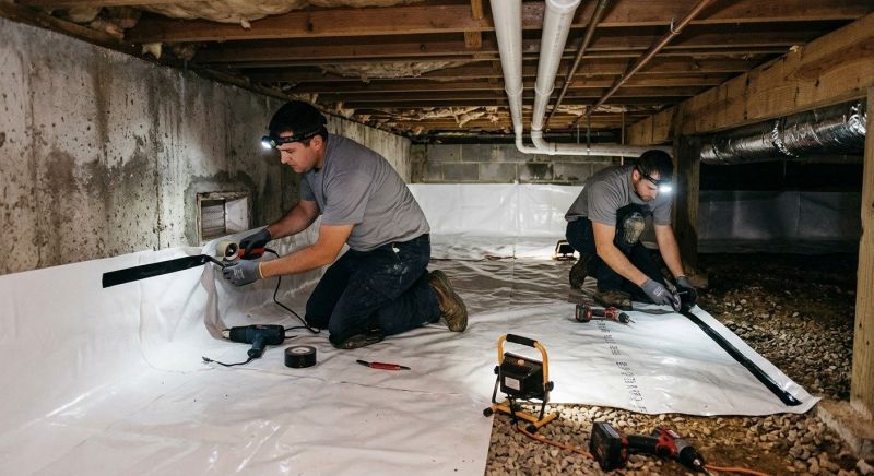 Crawlspace Waterproofing in Sarasota, FL