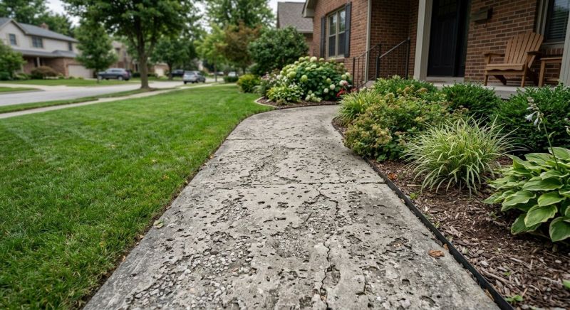 Walkway Resurfacing in West Des Moines, IA