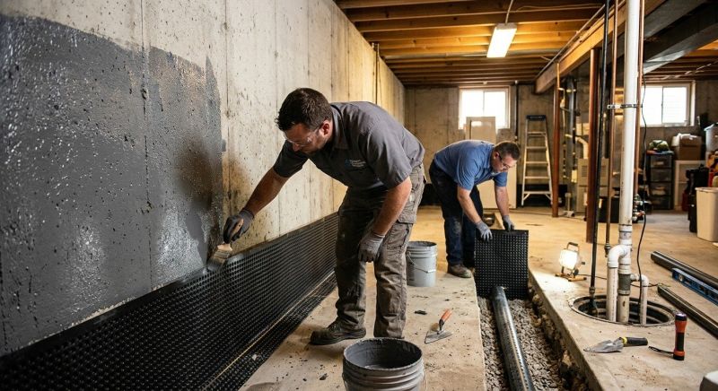 Wet Basement Repair in Tuscaloosa, AL
