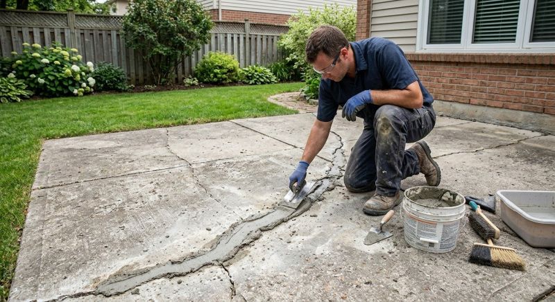 Cement Patio Repair in Corpus Christi, TX