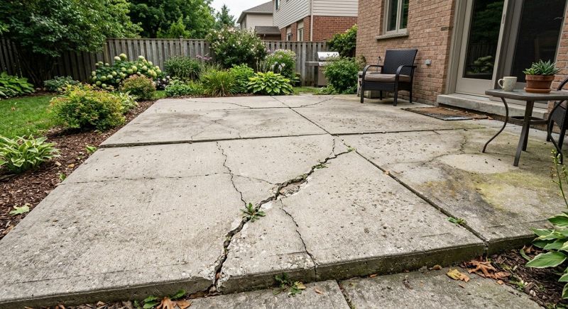 Cement Patio Repair in Corpus Christi, TX