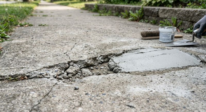 Chipped Concrete Repair in Corpus Christi, TX
