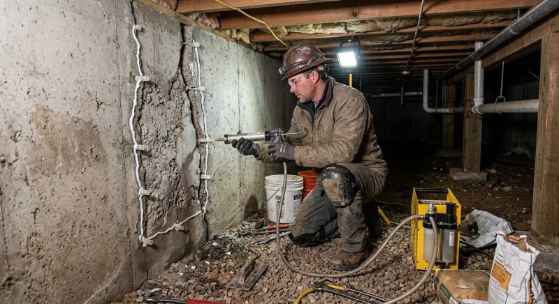 Commercial Foundation Repair in Columbus, OH
