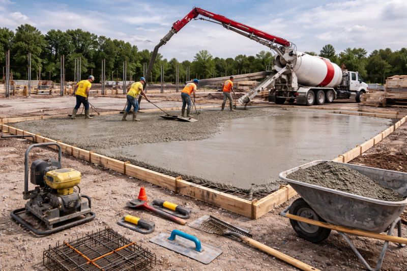 Commercial Slab Installation in Tampa, FL
