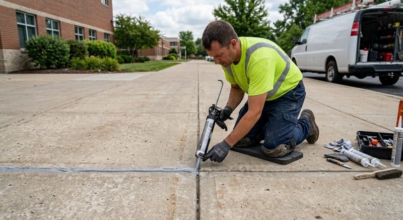 Concrete Caulking Service in Des Moines, IA