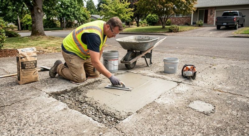 Concrete Flatwork Repair in Des Moines, IA