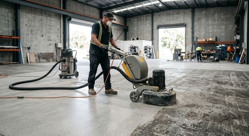 Concrete Floor Refinishing in West Des Moines, IA