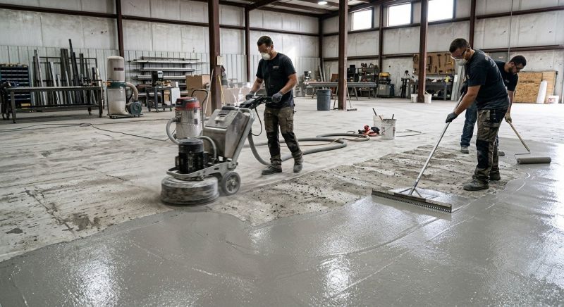 Concrete Floor Resurfacing in Corpus Christi, TX