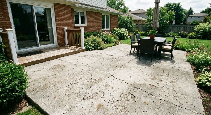 Concrete Patio Refinishing in West Des Moines, IA