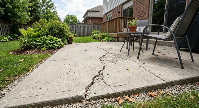 Concrete Patio Repair in Albany, NY