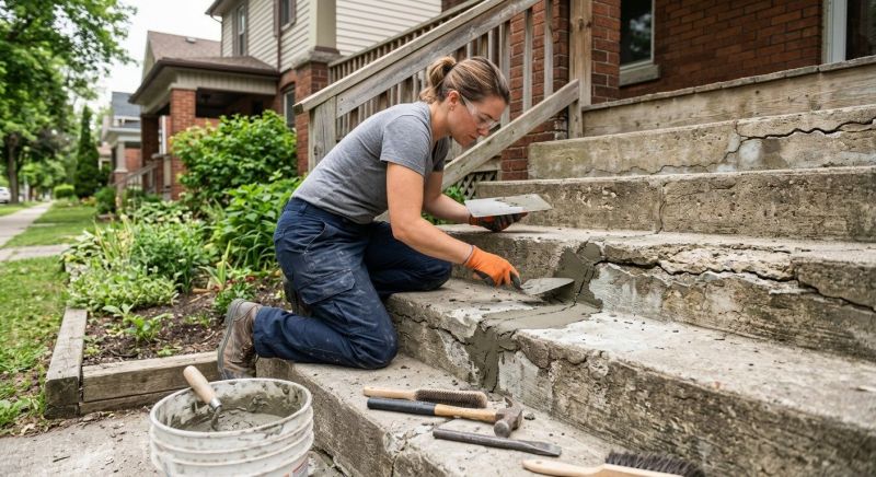 Concrete Stairs Repair in Corpus Christi, TX