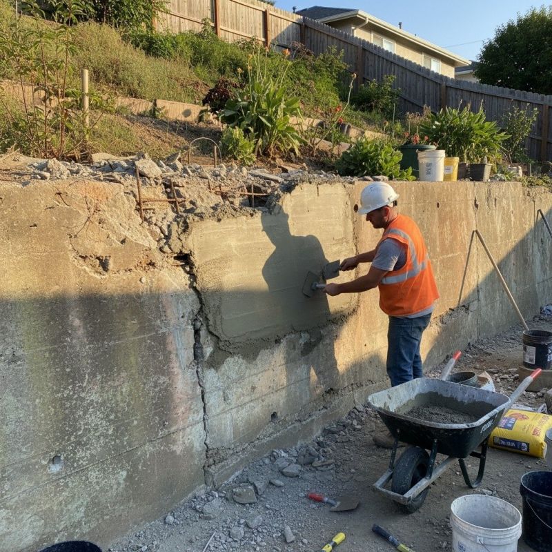 Concrete Wall Repair in Corpus Christi, TX