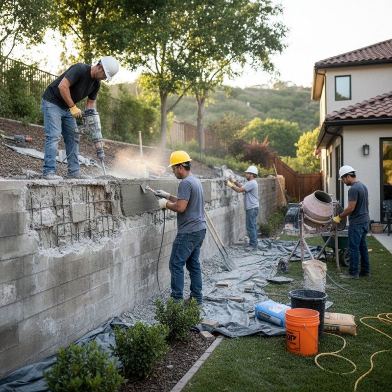 Concrete Wall Repair in Corpus Christi, TX