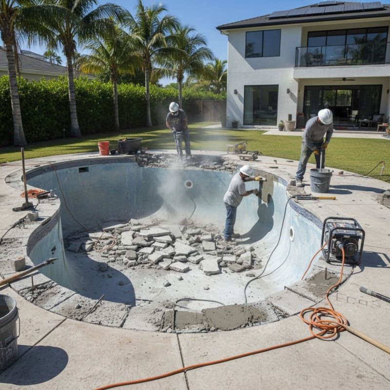Pool Area Resurfacing