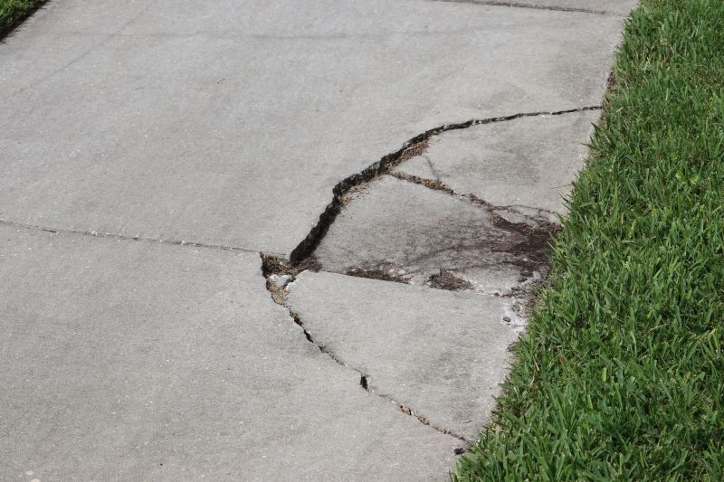 Cracked Sidewalk Repair in Miami Dade County, FL