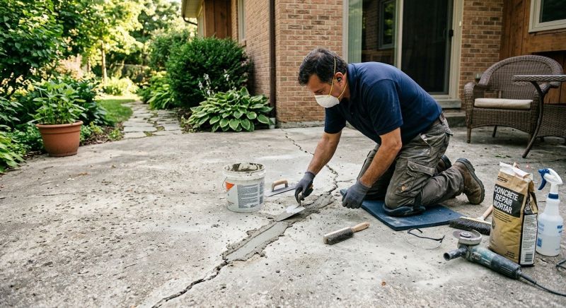 Cracked Slab Repair in Des Moines, IA