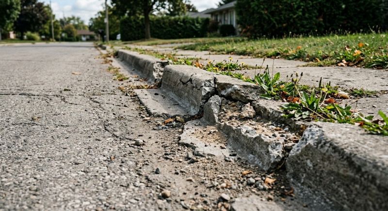 Curb Repair in Des Moines, IA