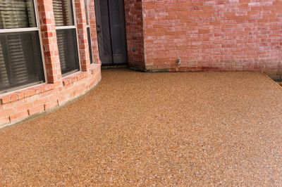 Exposed Aggregate Repair in West Des Moines, IA