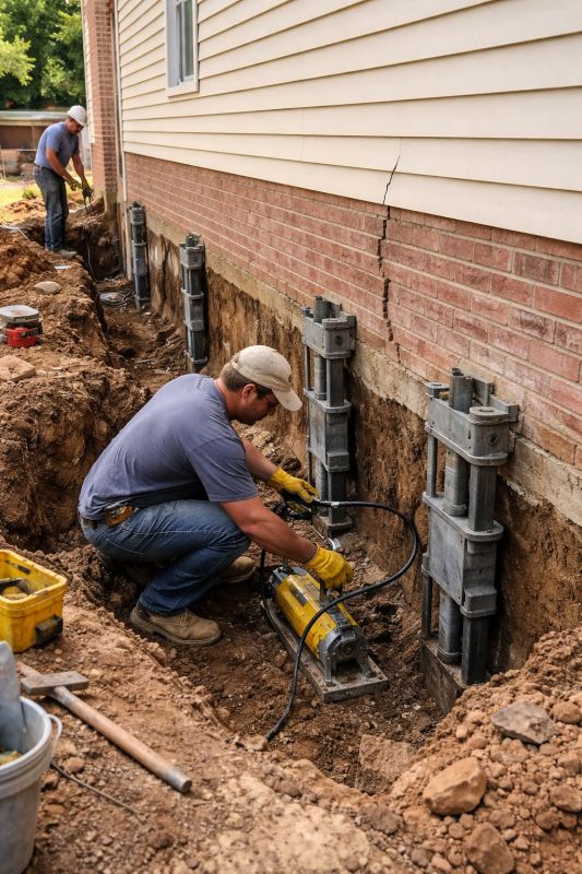 Foundation Pier Repair in Tampa, FL