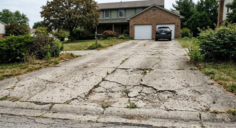Garage Concrete Resurfacing in West Des Moines, IA