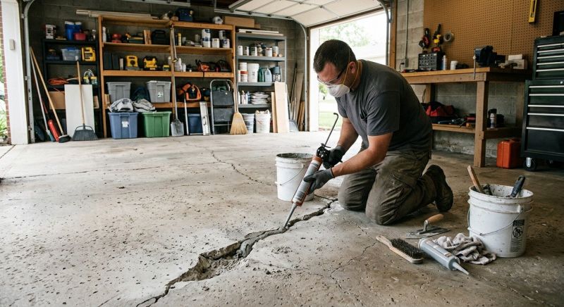 Garage Slab Repair in Corpus Christi, TX