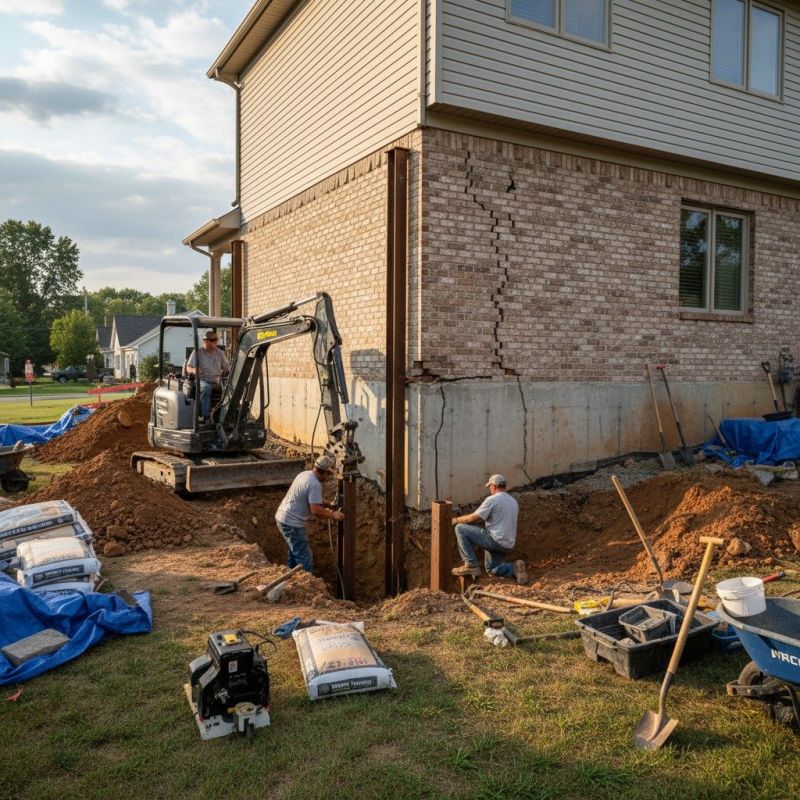 Home Foundation Repair in Columbus, OH
