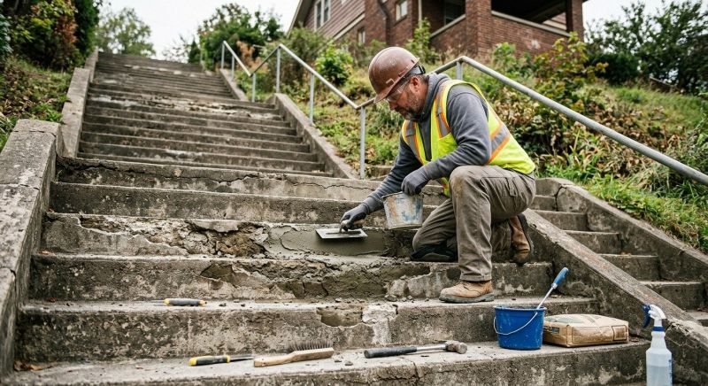 Pathway Repair in Des Moines, IA