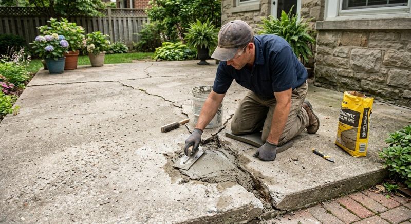 Patio Repair in Des Moines, IA