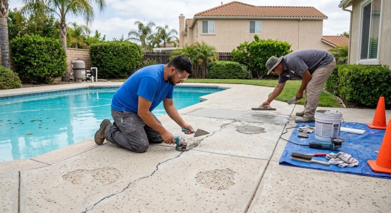 Pool Patio Repair in Albany, NY