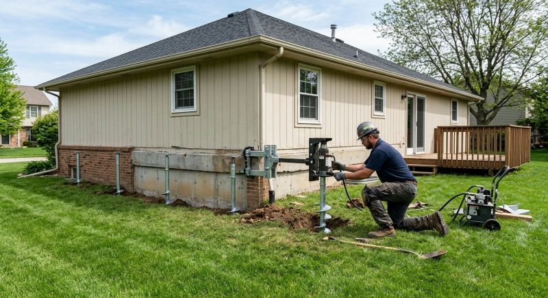 Settling Foundation Service in Columbus, OH
