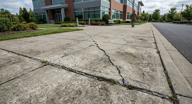 Sidewalk Concrete Repair in Des Moines, IA