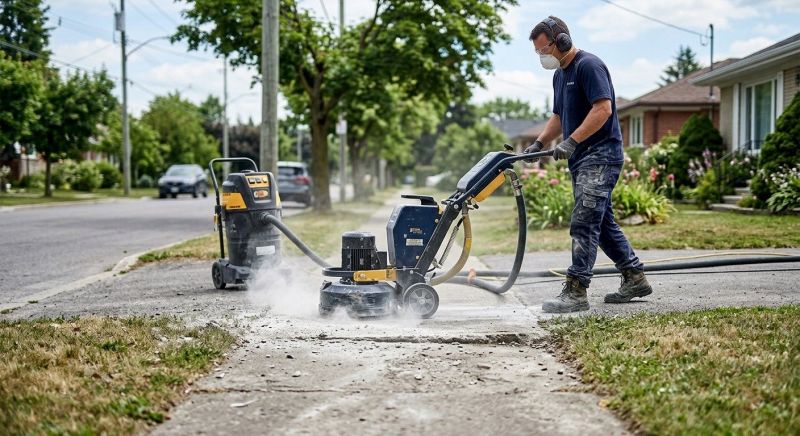 Sidewalk Grinding in West Des Moines, IA