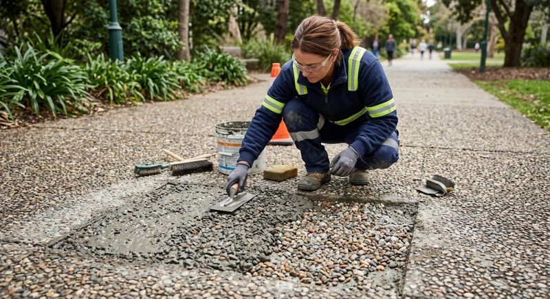 Walkway Repair in West Des Moines, IA