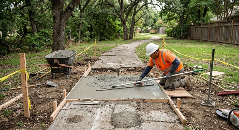 Walkway Repair in West Des Moines, IA