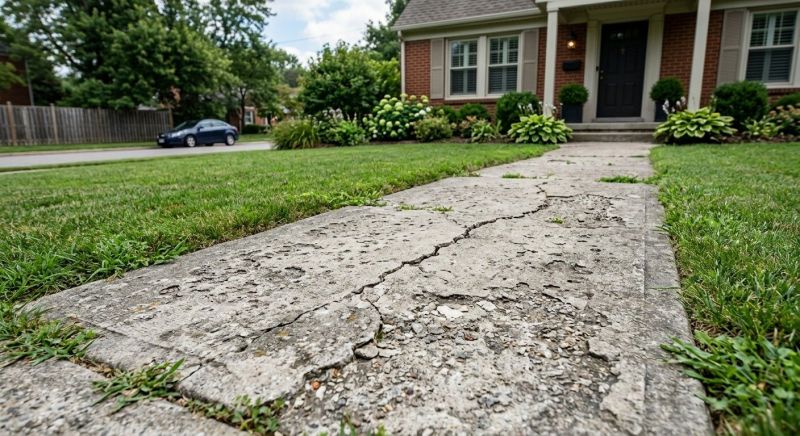Walkway Resurfacing in West Des Moines, IA