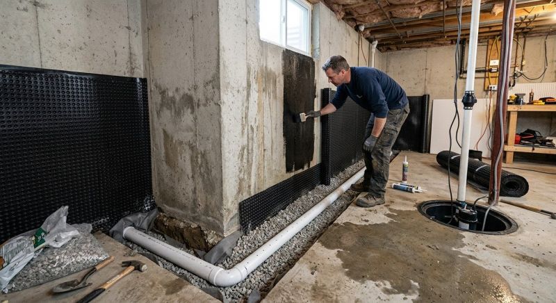 Wet Basement Repair in Tuscaloosa, AL