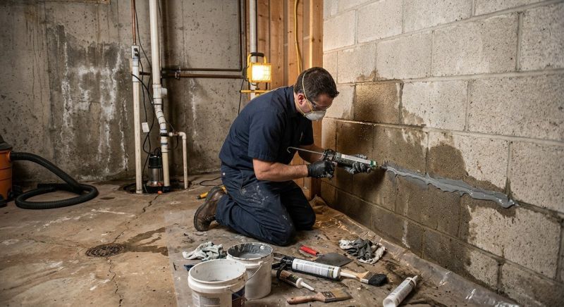Wet Basement Repair in Columbus, OH